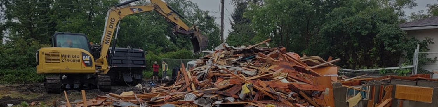 Demolition, Landscaping, Excavation Company Calgary 
